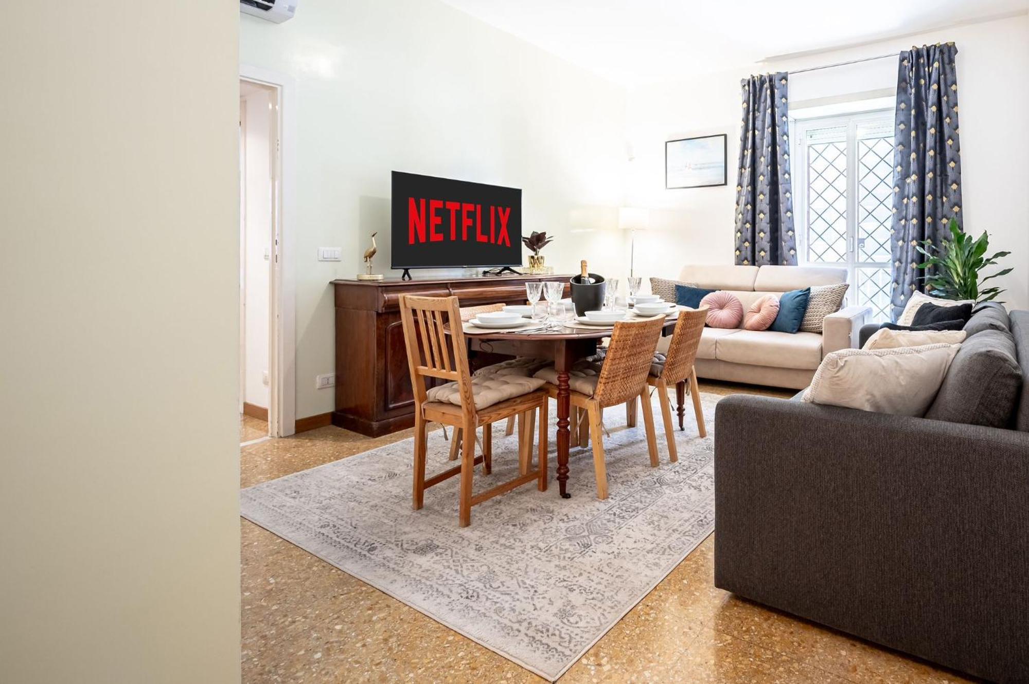 Appartement King Size Wifi Air Conditioning Tv50 10min Colosseo-trastevere Rome