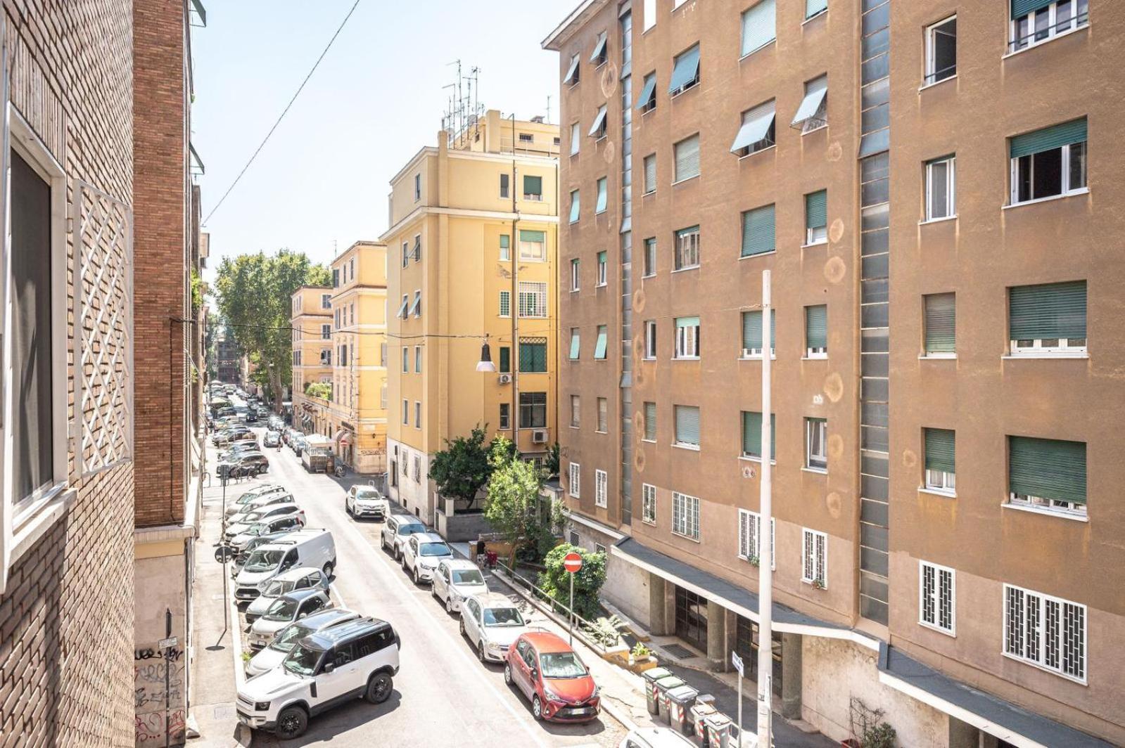 King Size Wifi Air Conditioning Tv50 10min Colosseo-trastevere Appartement
