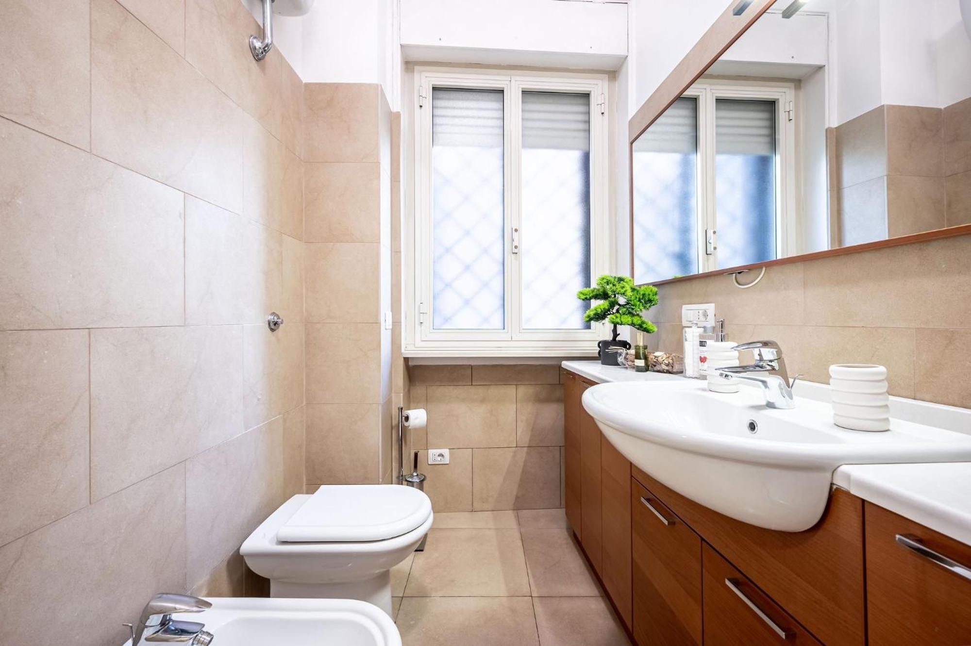 King Size Wifi Air Conditioning Tv50 10min Colosseo-trastevere Appartement